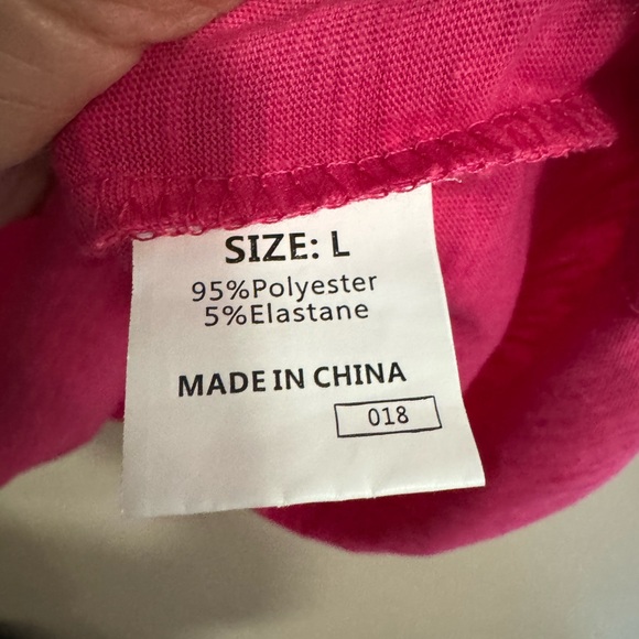 Pink Flutter Sleeve Ruffled Blouse - Picture 3 of 4